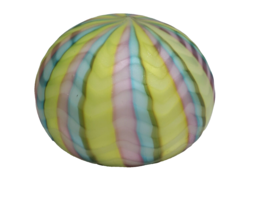 Vintage Murano Fratelli Ribon Toso Vetro Artistico Veneziano Pastel Italian - £363.05 GBP