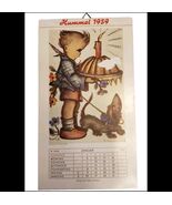1959 Germany Calendar 2026 Hummel Postcard Print Glossy Full Color 12 Month - $281.43 MXN