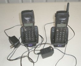 Lot Of 2 AT&T 2.4Ghz w 1408 Phone Cradle Chargers - $18.98