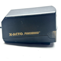 X-Acto Powerhouse Electric Pencil Sharpener Model 17xxx 19 xxx Black Tested - £15.34 GBP