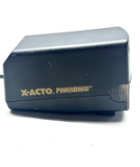 X-Acto Powerhouse Electric Pencil Sharpener Model 17xxx 19 xxx Black Tested - £16.05 GBP