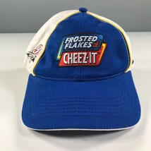 Nascar #99 Strapback Hut Blau Weiß Gelb Mattiert Flocken Cheez Es - £11.47 GBP