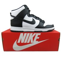 Nike Dunk High Panda Black White Shoes Mens Size 10 NEW DD1399-105 - £107.62 GBP
