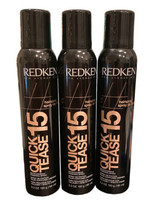 Redken Quick Tease 15 Backcombing Finishing Spray 5.3oz Pack Of Three - $105.55