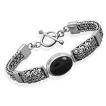 On Sale ~ Black Onyx Bracelet ~ Regular Price: $249.99 ~ Sale Price ~ $125.00 - £93.48 GBP