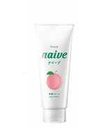 NEW KRACIE NAIVE FACIAL CLEANSING FOAM Peach leaf extract 130g  Free shi... - $21.99 CAD