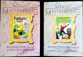 MARVEL MASTERWORKS: SPIDER-MAN  &amp; FANTASTIC FOUR -FIRST EDITION HARDCOVE... - $49.45