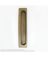 9.84&quot; Vintage Long Baldwin FLUSH Pull Solid Brass Sliding Door Handle - £35.38 GBP