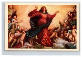 The Assumption of the Virgin Painting by Tiziano Vecellio UNP DB Postcard U24 - £3.11 GBP