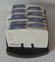 Rolodex Card File with Index Tabs and Blank Cards - No Cover - £11.71 GBP