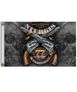 2017 Sturgis Rally Motorcycle Flag (3&#39; X 5&#39;) Crossed Pistols Flag - $14.99