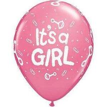 It's a Girl Baby Shower Balloons (10) - $4.34