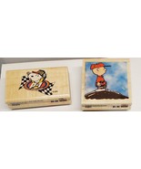 Snoopy Peanuts rubber stamps - choose from 2 DIFFERENT designs! Stampabi... - £9.27 GBP+