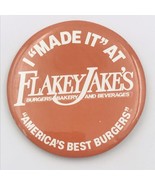 Vintage Flakey Jake’s Pin - I &quot;Made It&quot; at Flakey Jake&#39;s America&#39;s Best ... - $12.19