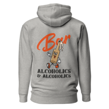 Bar Alcoholics &amp; Alcoholics Heritage Unisex Premium Hoodie - £31.51 GBP