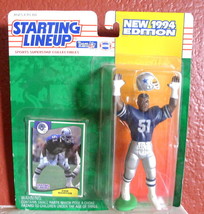 Dallas Cowboys Ken Norton NFL Starting Lineup SLU 1994 Action Figure &amp; Cards - £15.45 GBP