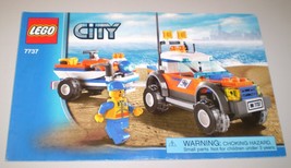 Used Lego Town Instruction Book Only # 7737 Off-Road Vehicle No Legos Included - £7.95 GBP