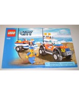 Used Lego Town INSTRUCTION BOOK ONLY # 7737 Off-Road Vehicle No Legos in... - £7.82 GBP