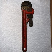 Vintage PROTO Forged 810-HD-FGD Heavy Duty Pipe Wrench 10” Steel Made in USA - £13.73 GBP