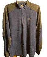 The North Face Men’s L Navy Brown Snowmass Fleece Jacket EUC Windbreaker... - £19.51 GBP