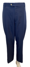 Peter Millar Navy Golf Pants Flat Front Size 38/30 - £37.09 GBP