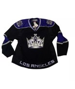 2008 Reebok NHL Los Angeles LA Kings Men&#39;s 3XL 56 Hockey Jersey Black Pu... - £222.00 GBP