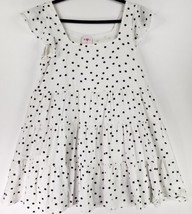 Buddy Love Dress Womens XSmall Polka Dot Tiered Square Neck Baby Doll Mini - £35.49 GBP