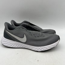 Nike Revolution 5 BQ3204-005 Mens Gray Lace Up Running Shoes Size 9.5 - £25.50 GBP