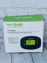 Verdant VX Series Energy Saving Smart Thermostat (Wired) VX-TR-KT-B BLACK - £113.56 GBP