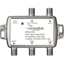 Rocketfish Bidirectional Mini Drop Amplifier - Booster for TV Signal - S... - $59.99