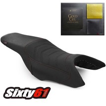 Honda Hornet 900 919 Seat Cover with Gel Pad 2002-2007 Black Red Luimoto - £212.38 GBP