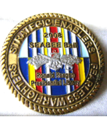 Vintage 2008 Seabee ball challenge coin - $24.74