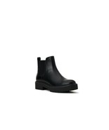 Time and Tru Women&#39;s Lug Chelsea Boot, Black, Size 6 - £16.83 GBP