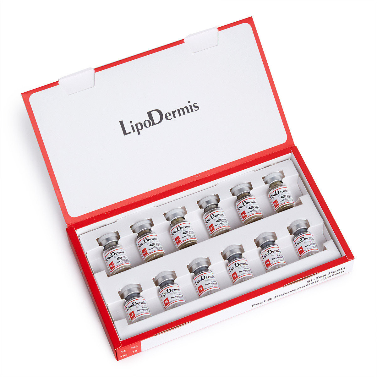 LipoDermis - Si-Tox Peel & Rejuvenation System: 6 sets of TA3 (1g) + TB (5ml)