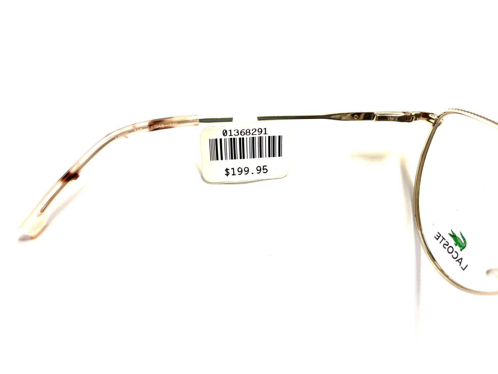 Lacoste Eyeglasses L2280 712 Gold/Tort 56-16-140 with Factory Demo Lenses Item image 2