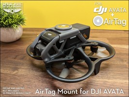 DJI AVATA Clip-On Apple AirTag Mount (AirTag Not Included) - £11.71 GBP