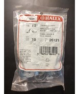 Halex 26121, 1/2in Two Hole Strap, 10-Pack  *NEW* - $37.09 MXN