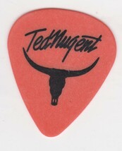TED NUGENT 2016 TOUR TOUR GUITAR PICK - TEXAS LONGHORNS - $373.45 MXN
