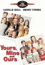 DVD Yours Mine and Ours: Lucille Ball Henry Fonda Van Johnson T Bosley Matheson - £7.18 GBP