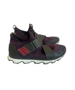 Sorel Kinetic Sneak Tennis Shoes Sneakers Hook &amp; Loop Stretch Size 9.5 W... - $72.57