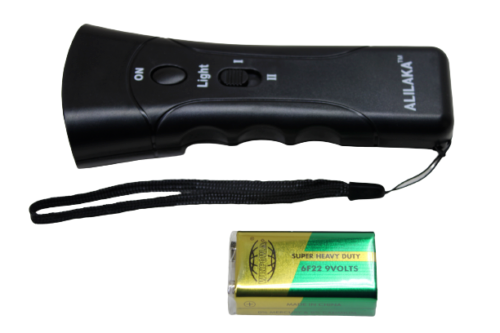 Dog Canine Chaser Repeller Trainer Ultrasonic LED Flashlight - $12.73