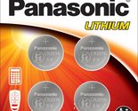 Panasonic CR2016 3.0 Volt Long Lasting Lithium Coin Cell Batteries in Ch... - £6.48 GBP