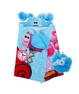 Blue&#39;s Clues Kids Hooded Character Towel and Loofah Bath Set - €19,69 EUR