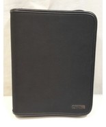 Franklin Covey Classic Black Microfiber Planner Binder Textured 1&quot;  Rings - £22.06 GBP