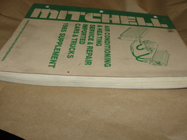MITCHELL 1985 SUPPLEMENT AIR CONDITIONING &amp; HEATING SERVICE &amp; REPAIR IMP... - £9.47 GBP