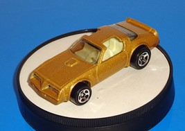 Hot Wheels 1 Loose Car Pontiac Firebird Trans Am Hot Bird Mtflk Gold w/ ... - £3.21 GBP