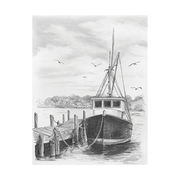 Royal &amp; Langnickel Sketching Made Easy A4 Size Fishing Boat Designed Pai... - $15.00