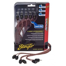 STINGER 17FT 4000 SERIES 6 CHANNEL RCA&#39;S DIRECTIONAL TWISTED - $57.09