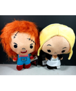 Child’s Play 80&#39;s Scary Set of 2 Movie Chibi Chucky Plush Stuffed Doll G... - $46.92 CAD