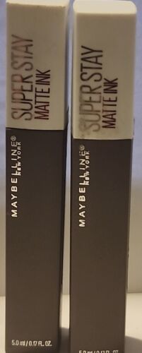 Primary image for 2 Maybelline New York Super Stay Matte Ink Lip Color #90 Huntress